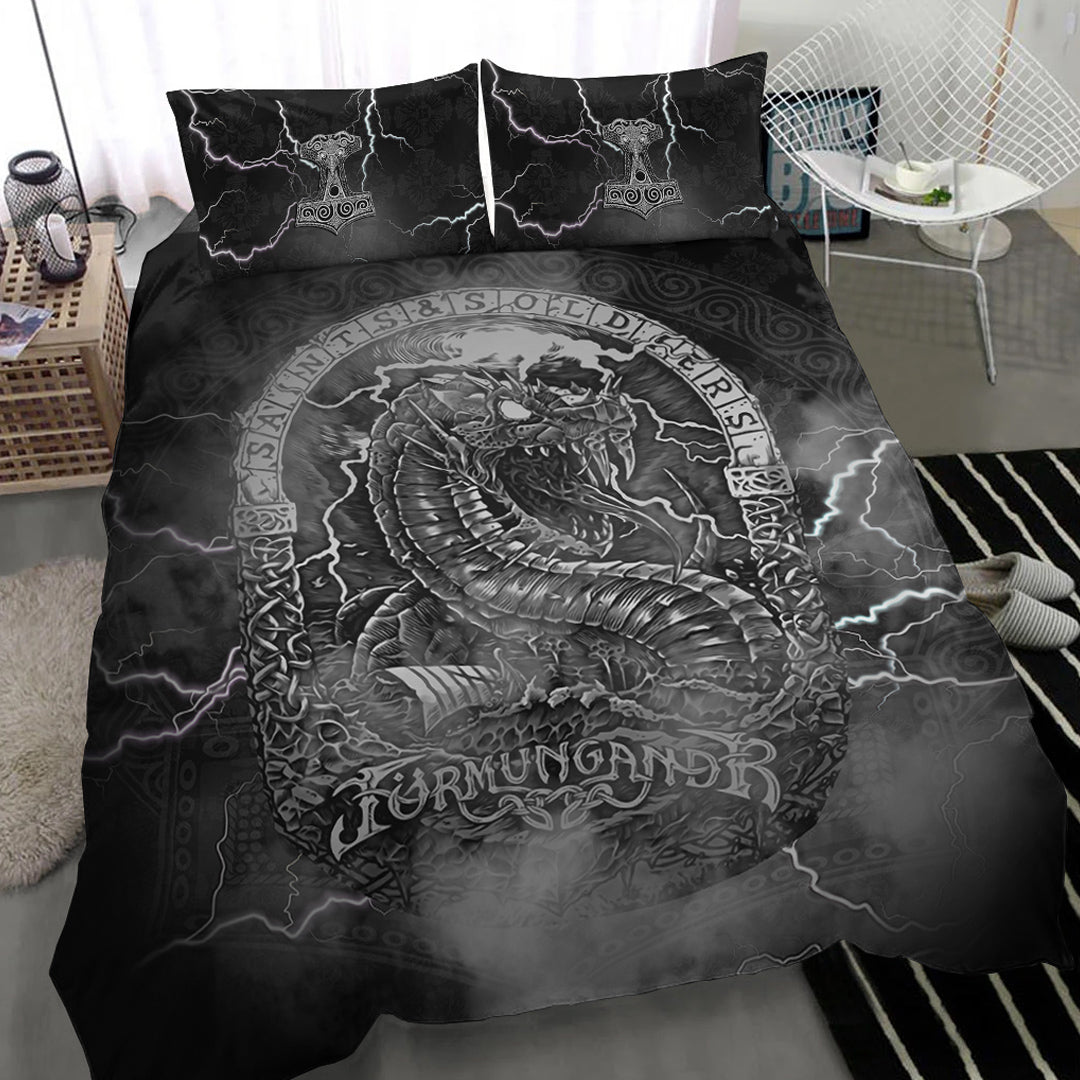 Viking Bedding Set Viking Jormungand