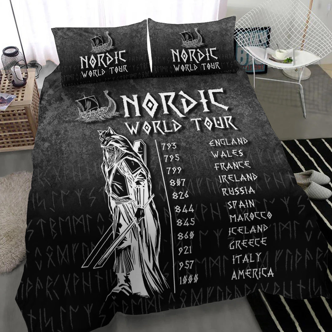 Viking Bedding Set Nordic World Tour