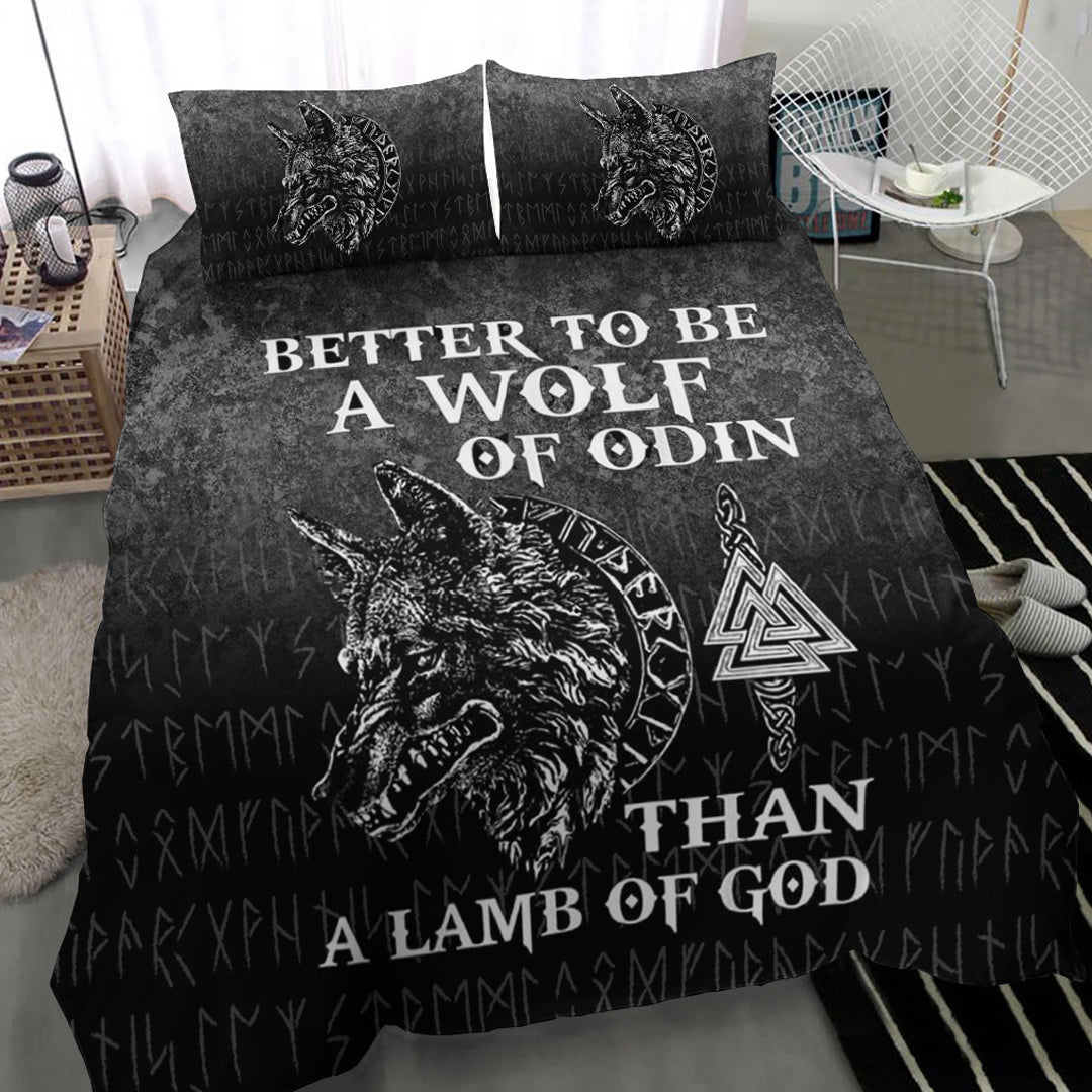 Viking Bedding Set Wolf Of Odin