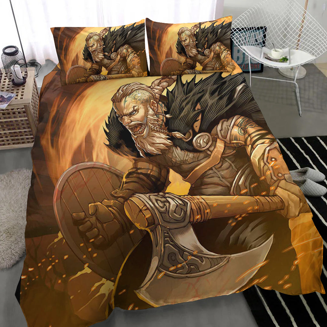 Viking Bedding Set Viking Ragnar Lothbrok