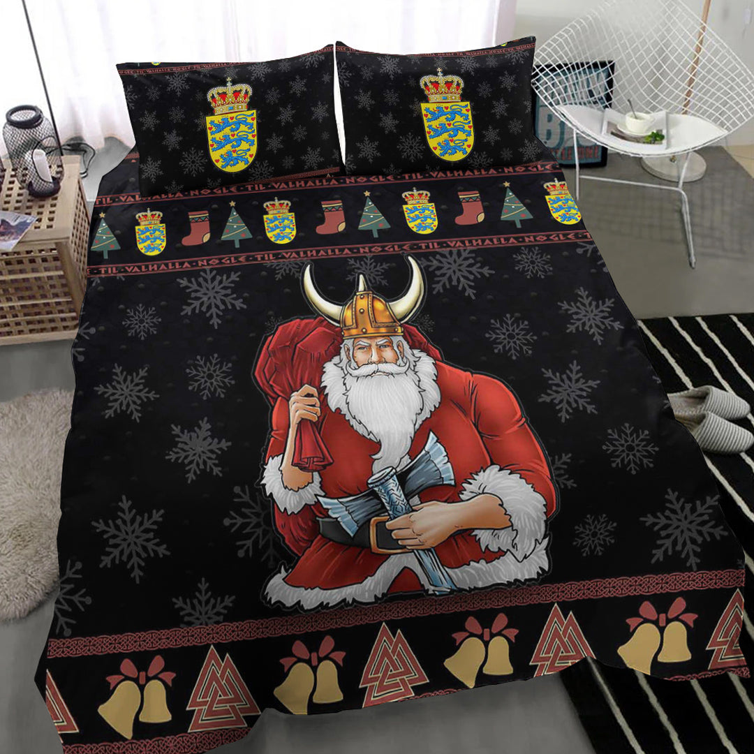 Viking Bedding Set Denmark Santa Style