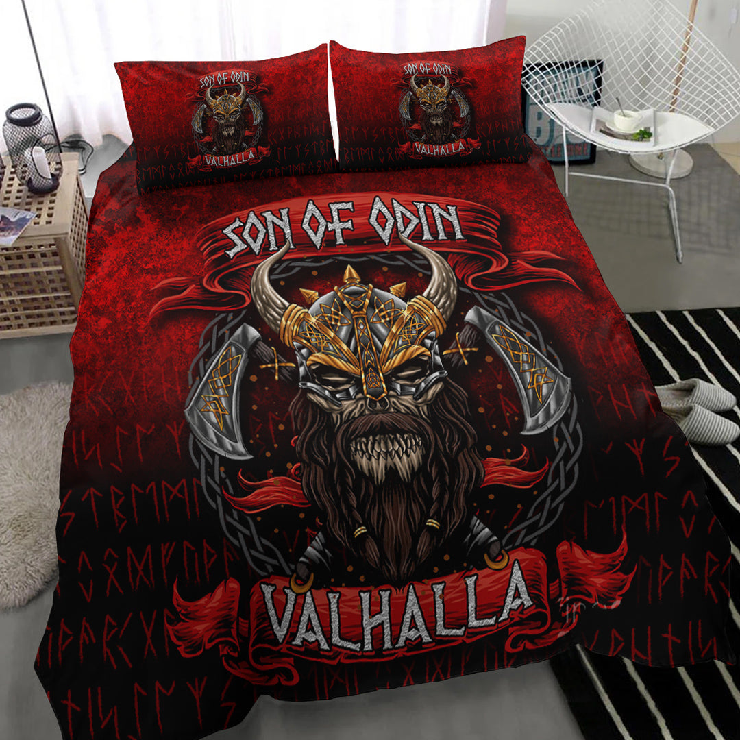 Viking Bedding Set Son of Odin Valhalla