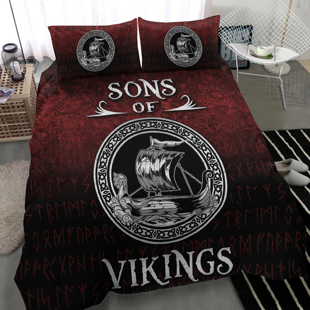 Viking Bedding Set Sons of Vikings