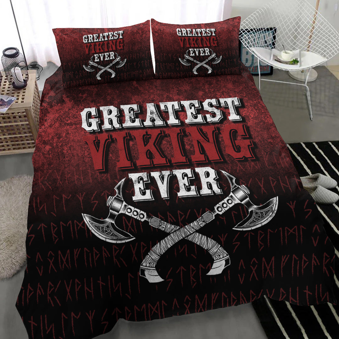 Viking Bedding Set Greatest Viking Ever