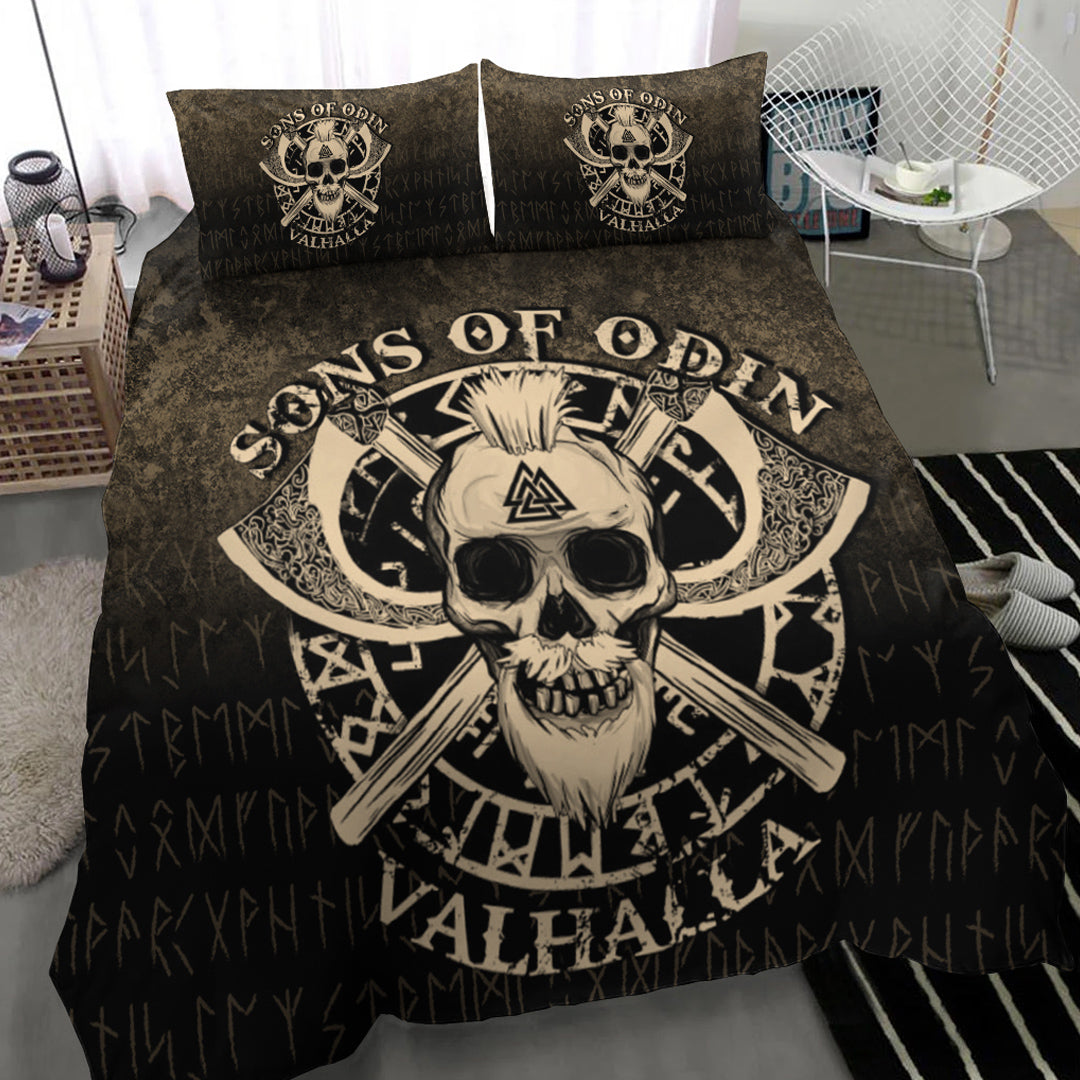 Viking Bedding Set Sons of Odin Valhalla