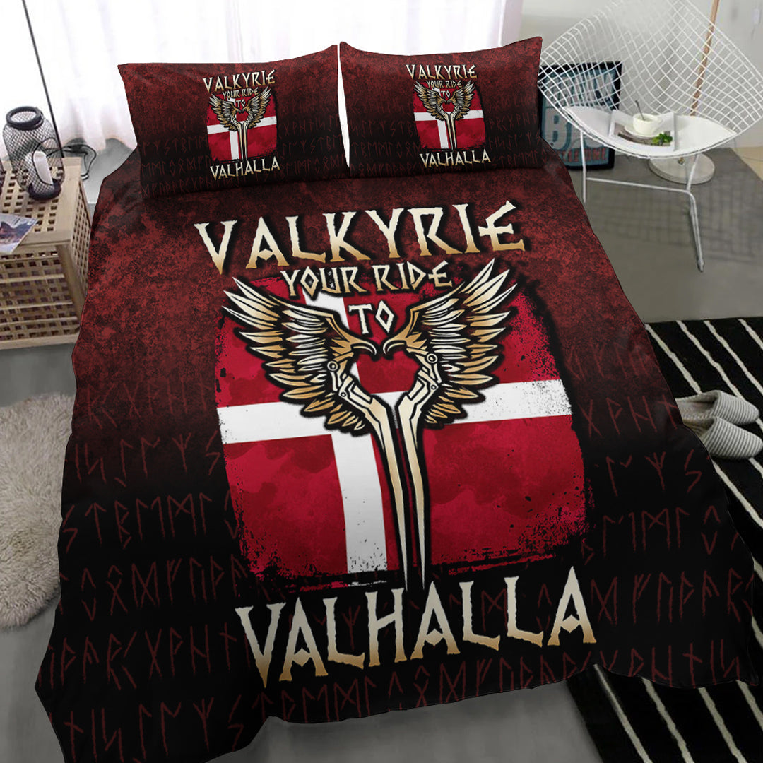 Viking Bedding Set Valkyrie Your Ride to Valhalla Austria