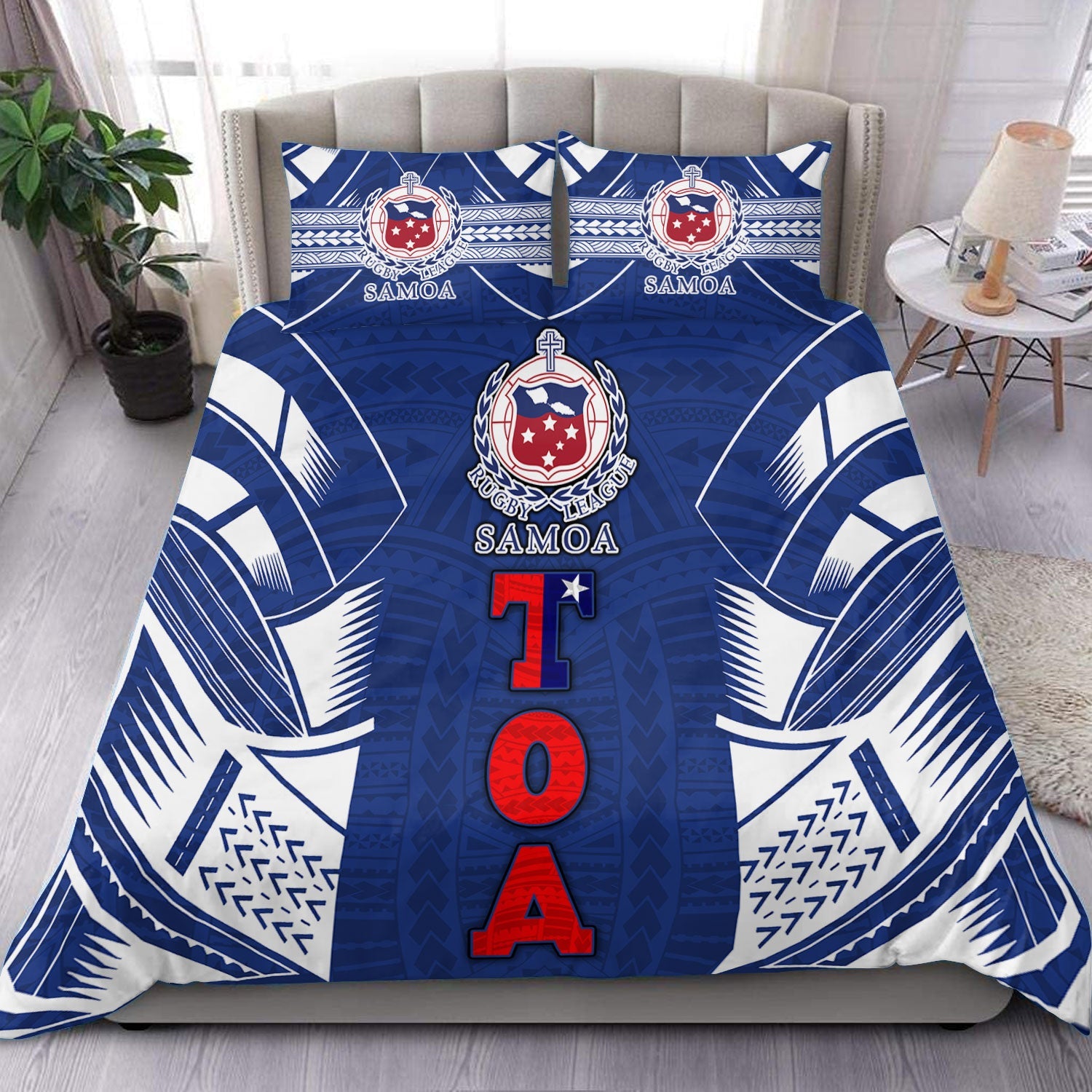 TOA Samoa Rugby Bedding Set