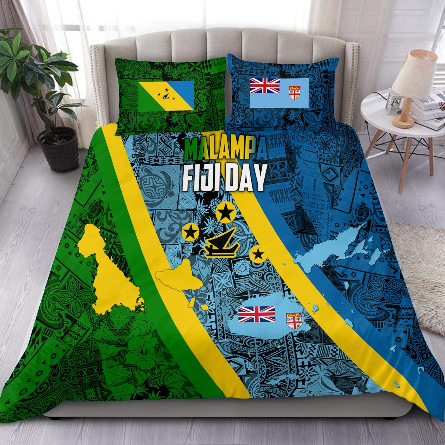 Malampa Fiji Day Bedding Set