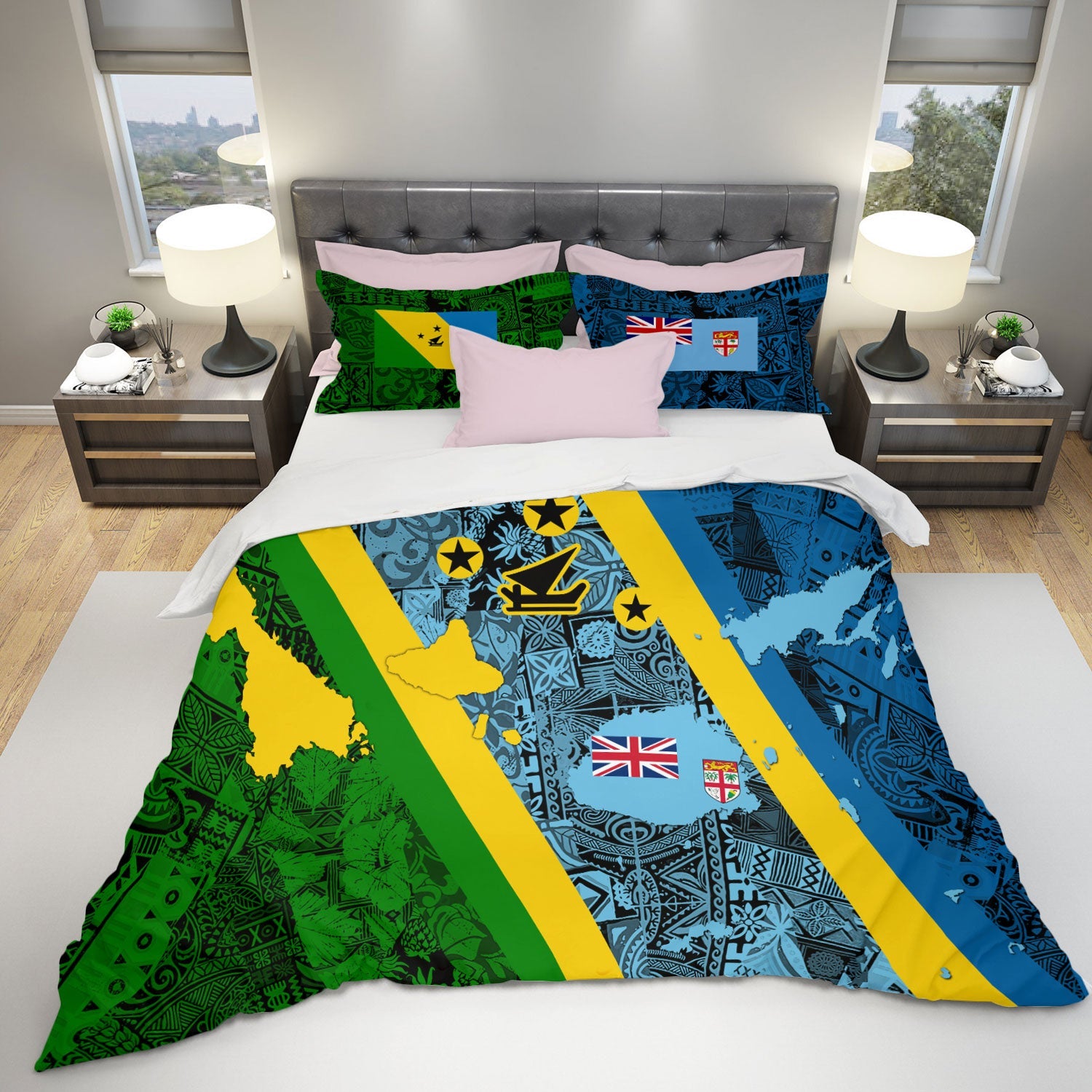 Malampa Fiji Day Bedding Set