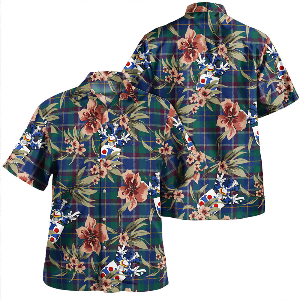 Scottish Tartan Belfrage (Belfarge) Modern Clan Hawaiian Shirt Tropical Old Style