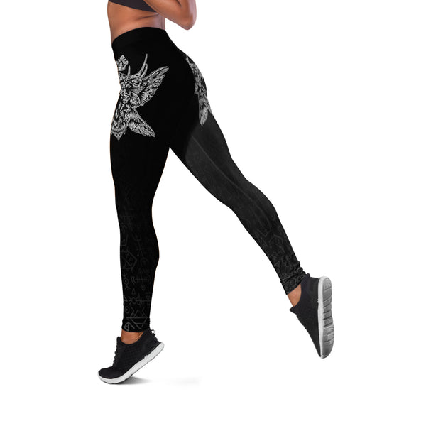 Viking Legging Black Raven