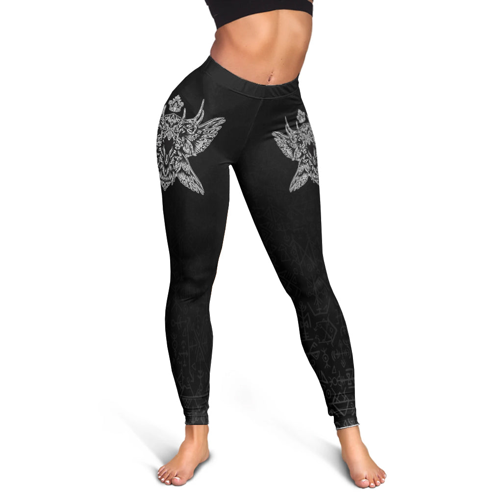 Viking Legging Black Raven