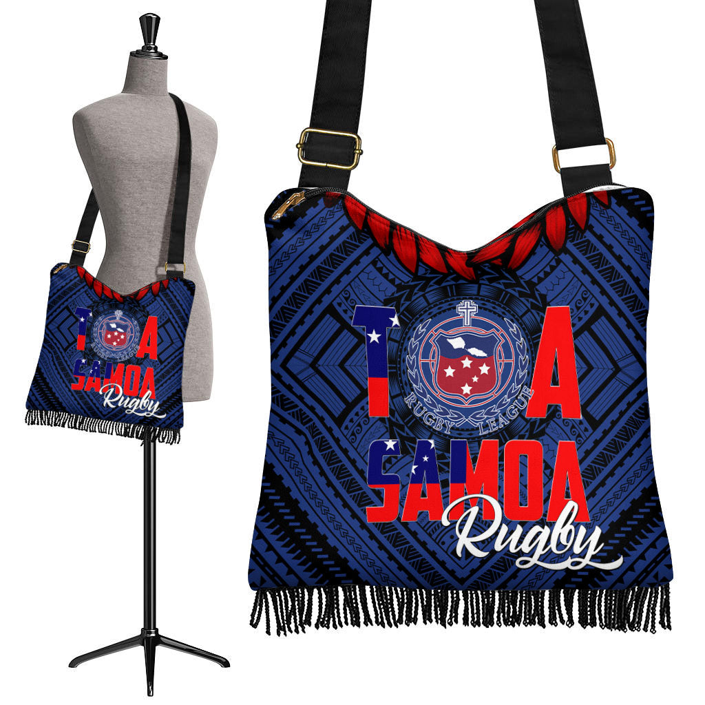 Polynesian Samoa Boho Handbag Toa Samoa Rugby Ula Fala Style