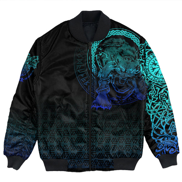 Viking Bomber Jacket Fenrir Norse 3D Special