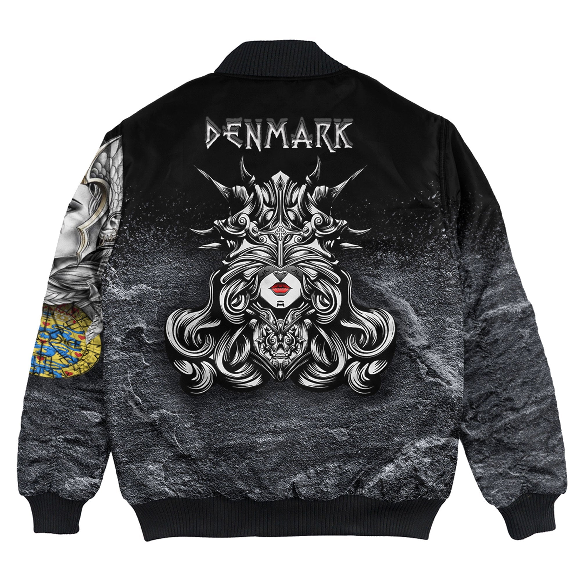 Viking Bomber Jacket Denmark Valkyries Viking Country