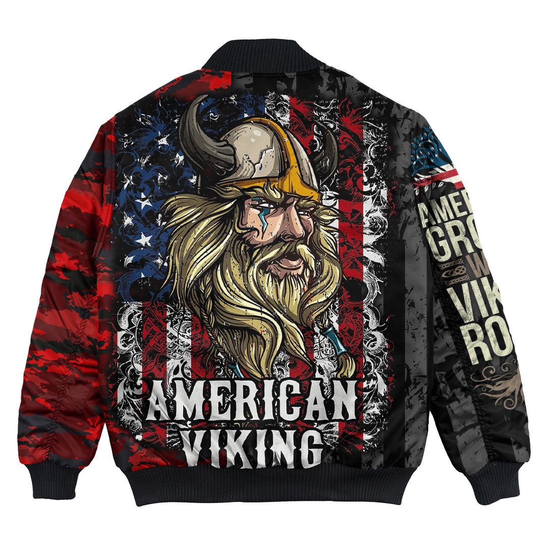 Viking Bomber Jacket American Style