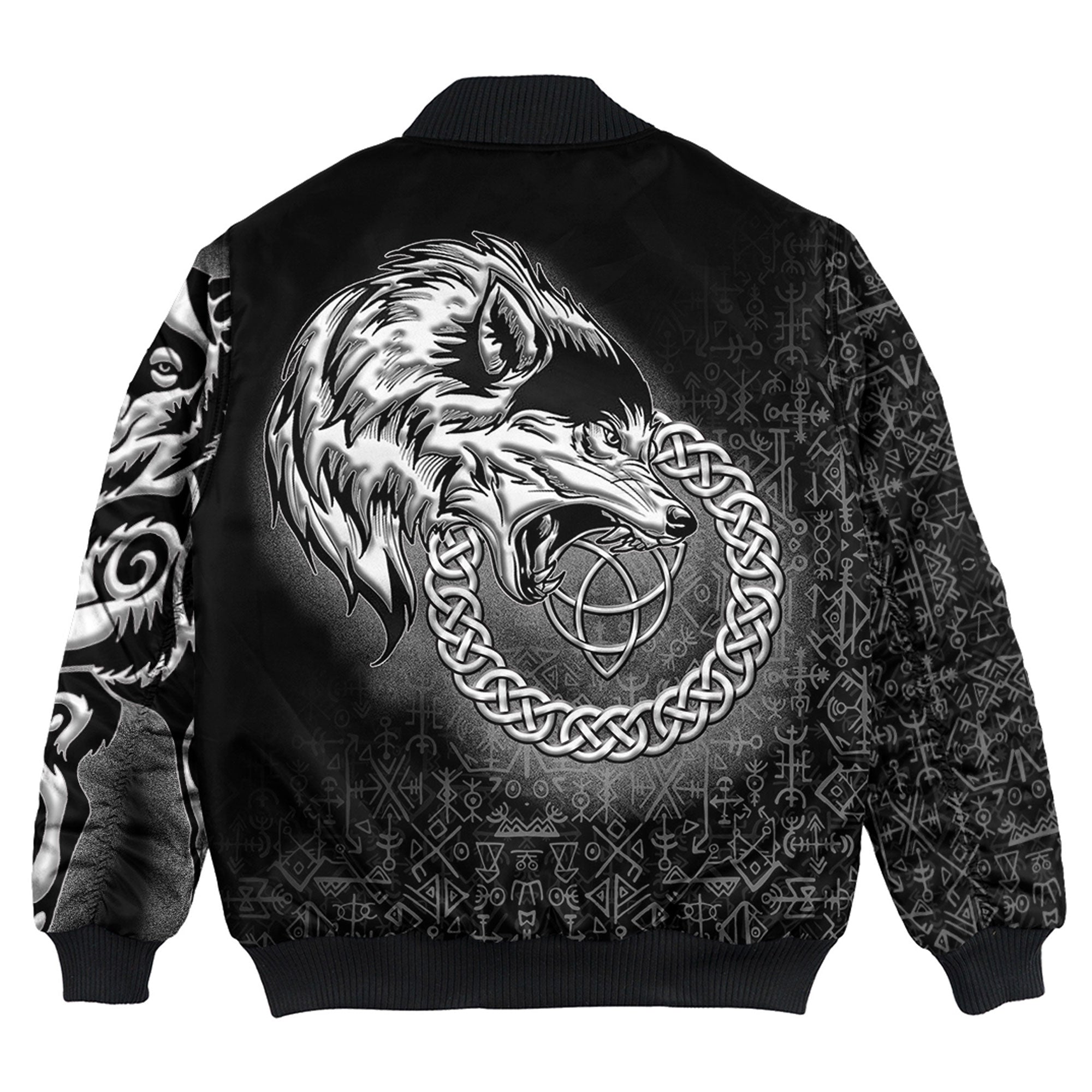 Viking Bomber Jacket Legendary Wolf