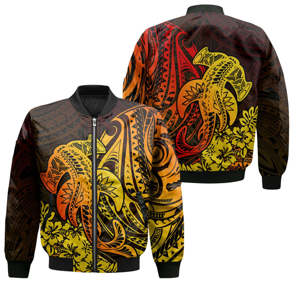 Hawaii Hammerhead Shark Bomber Jackets Reggae Style