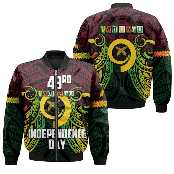 Vanuatu Bomber Jackets Independence Day 43rd Anniversary Style 2