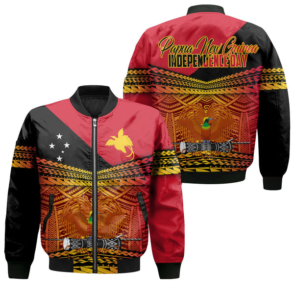 Papua New Guinea Independence Day Bomber Jackets PNG Emblem Style