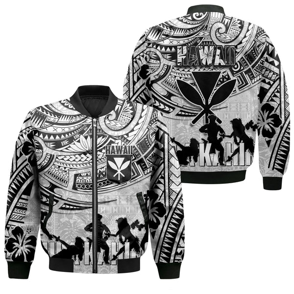 Hawaiian Hula Kahiko Bomber Jackets