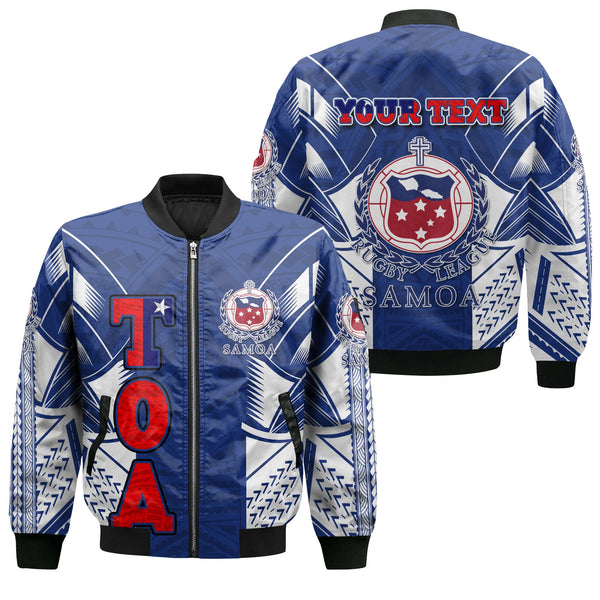 Custom TOA Samoa Rugby Bomber Jackets