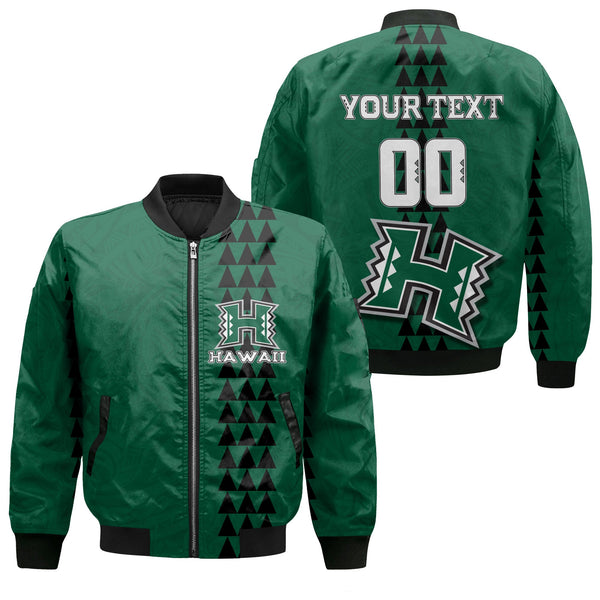 Custom Hawaii Rainbow Warriors Rugby Bomber Jackets