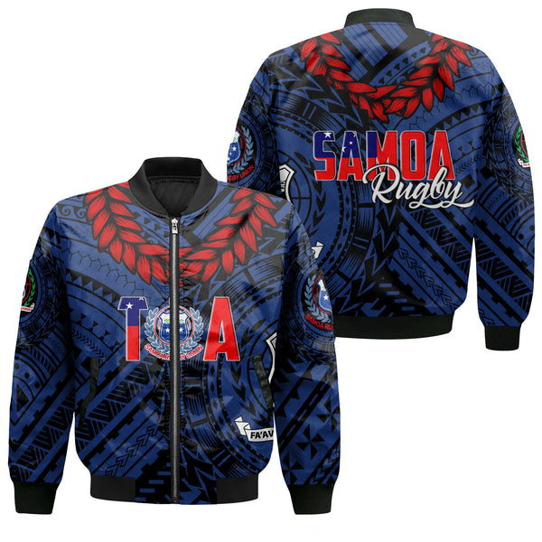 Samoa TOA Rugby Bomber Jackets Ulafala Style