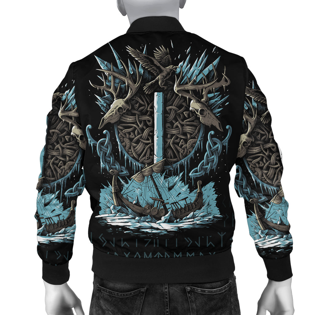 Viking Bomber Jacket Isaz Rune