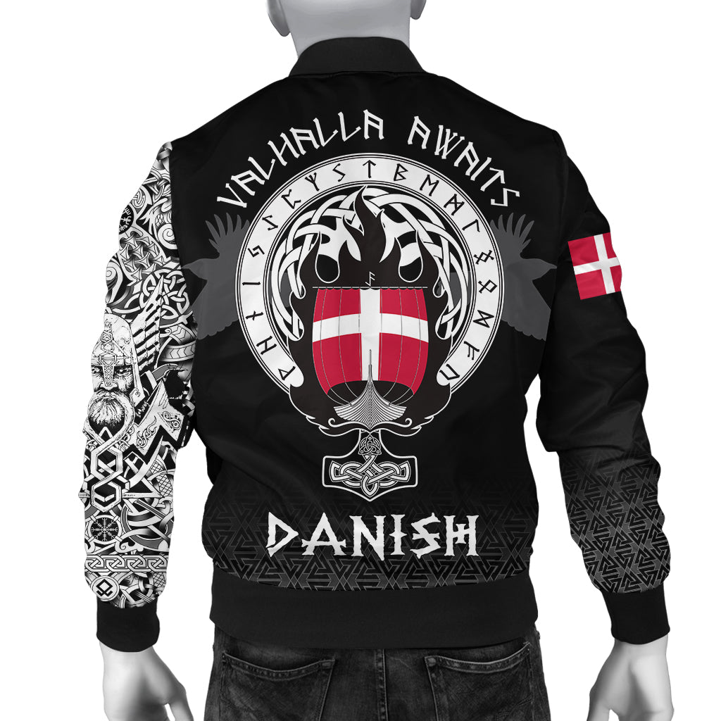 Viking Bomber Jacket Danish Drakkar