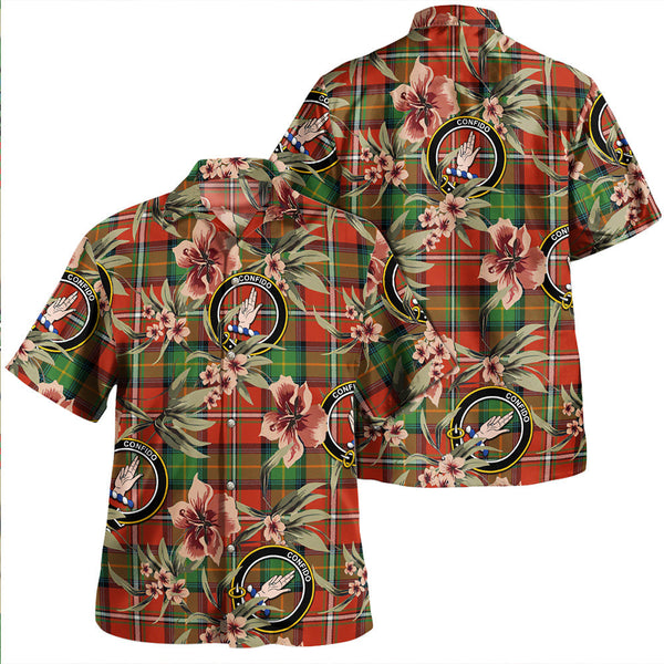 Scottish Tartan Boyd Ancient Clan Hawaiian Shirt Tropical Old Style