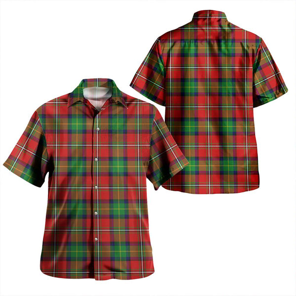 Scottish Tartan Boyd Modern Clan Hawaiian Shirt Plaid Style