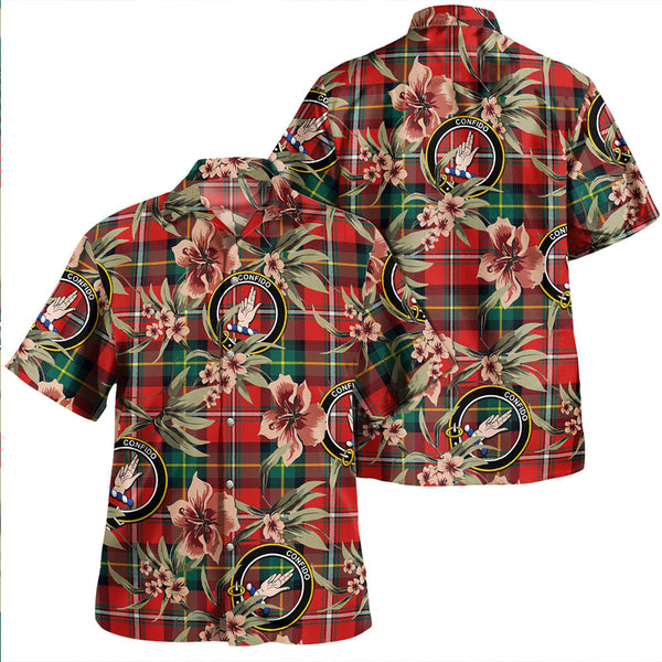 Scottish Tartan Boyd Modern Clan Hawaiian Shirt Tropical Old Style