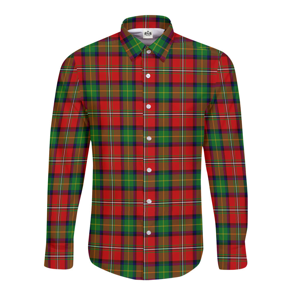 Boyd Modern Tartan Plaid Long Sleeve Button Shirt