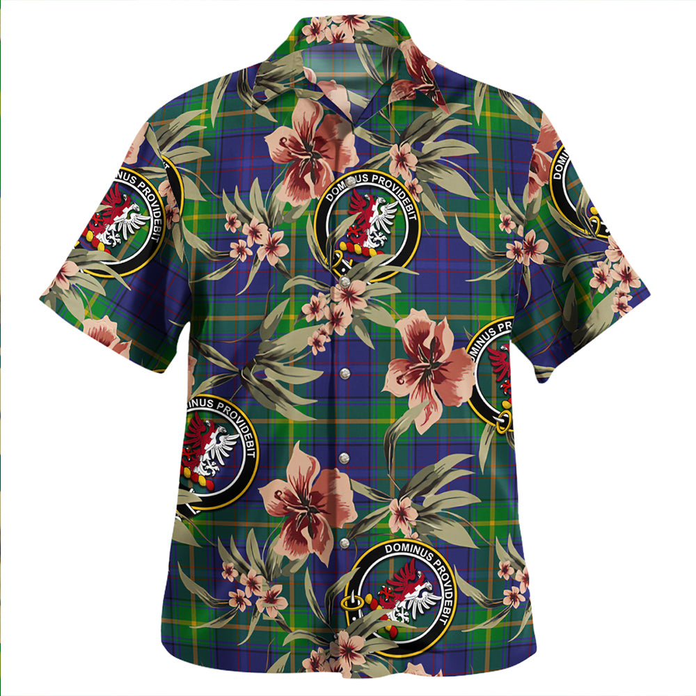 Scottish Tartan Boyle Clan Hawaiian Shirt Tropical Old Style