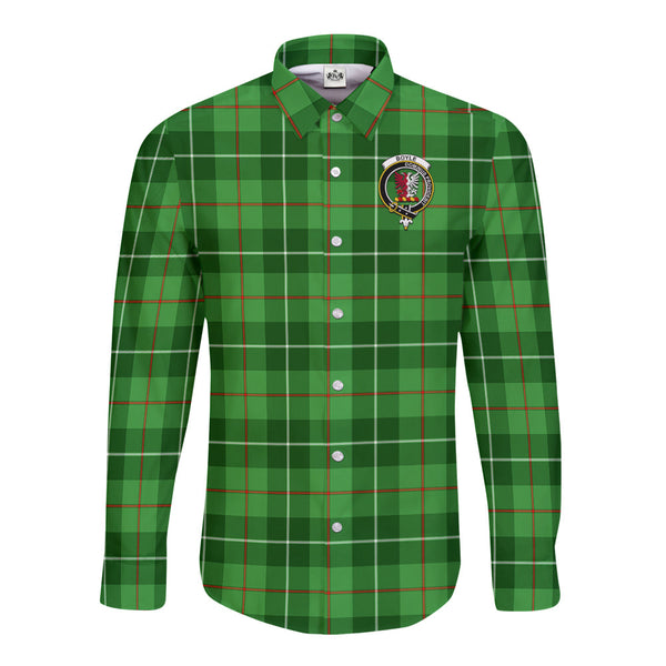 BoyleTartan Crest Long Sleeve Button Shirt