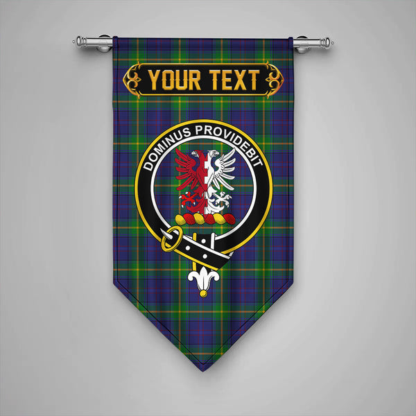 Boyle Clan Badge Tartan Gonfalon Personalize