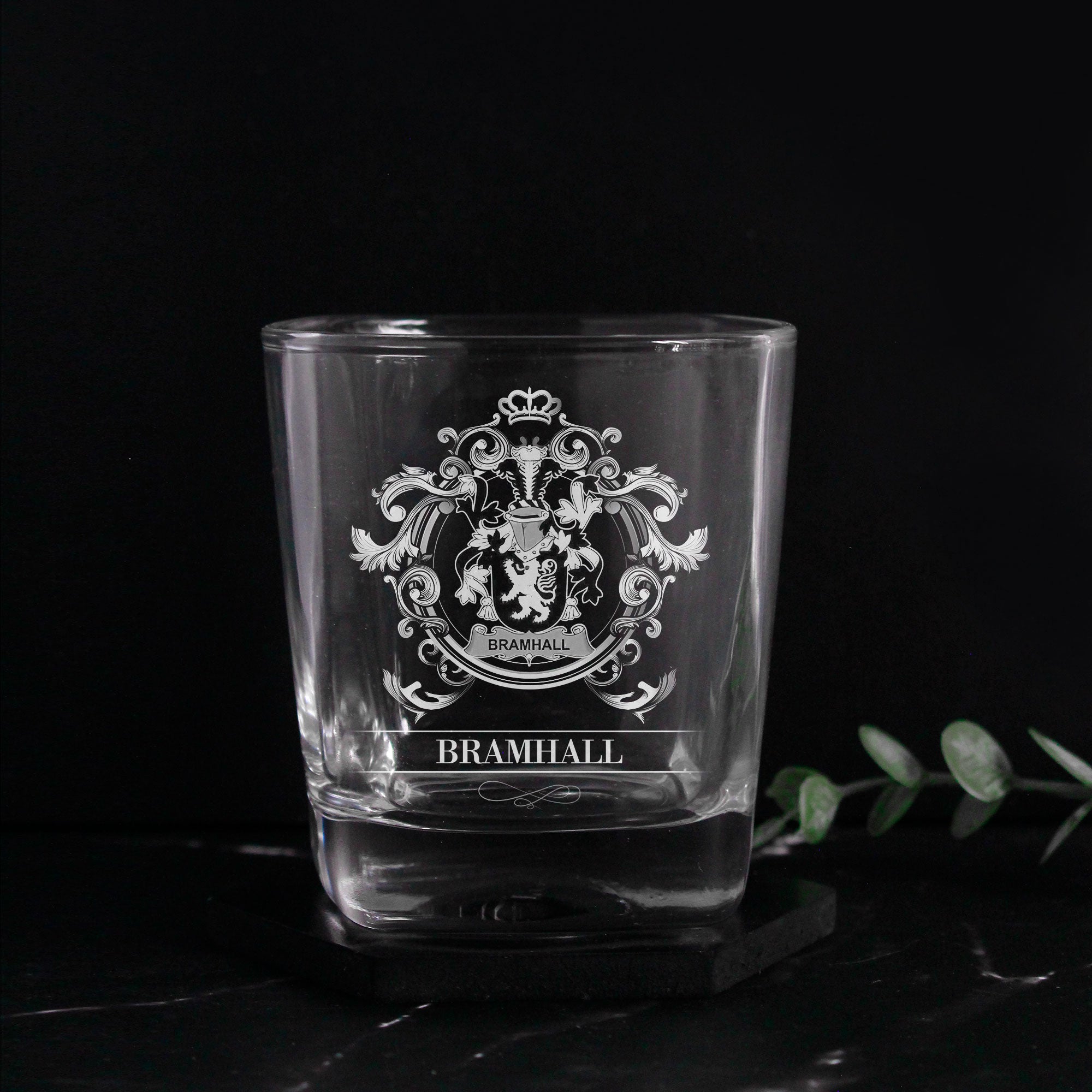 Bramhall Ireland Family Crest Decanter Set