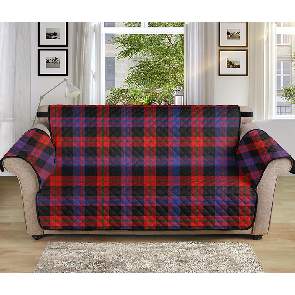 Brown Modern Tartan Classic Sofa Protector