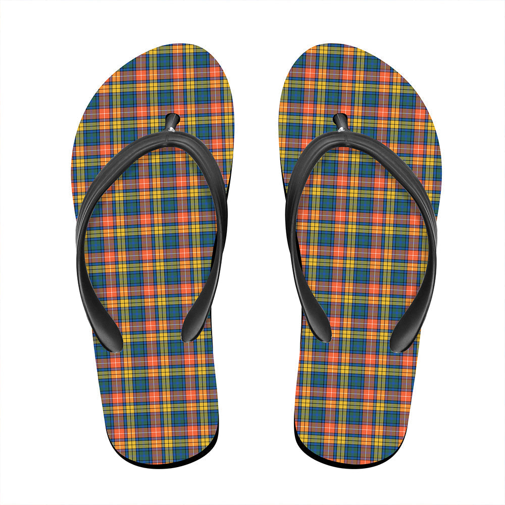 Buchanan Ancient Tartan Plaid Flip Flop