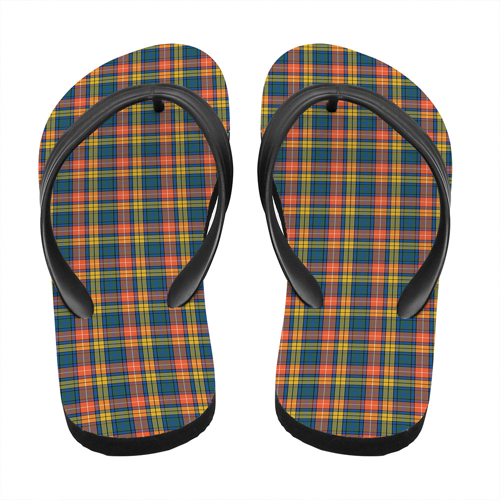 Buchanan Ancient Tartan Plaid Flip Flop