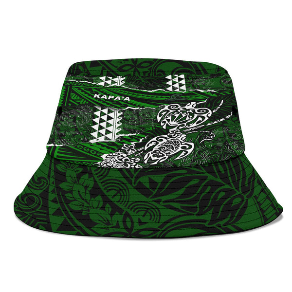 Hawaii Kapaa High School Bucket Hat Polynesian Turtle Style