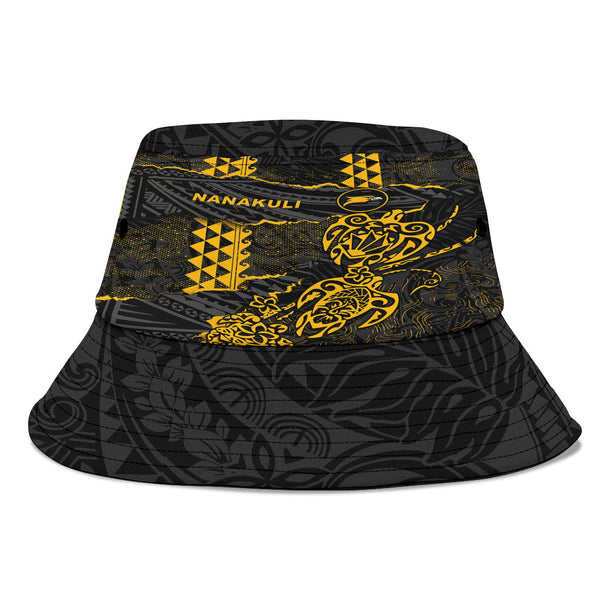 Hawaii Nanakuli High School Bucket Hat Polynesian Turtle Style