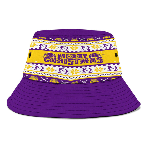 Fraternity Hat - OPP Christmas Bulldog Bucket Hat