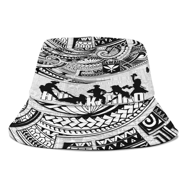 Hawaiian Hula Kahiko Bucket Hat