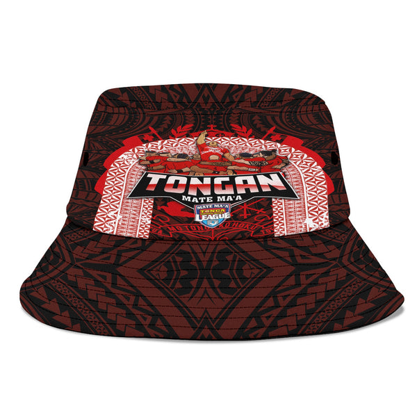 Tonga Mate Ma'a Rugby League Bucket Hat