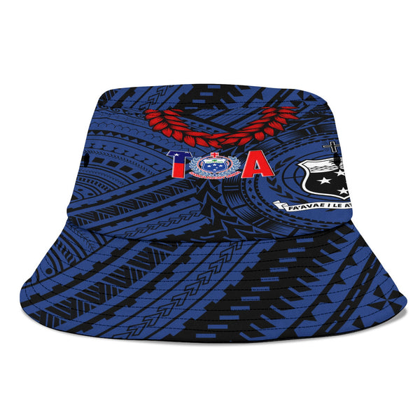 Samoa TOA Rugby Bucket Hat Ulafala Style