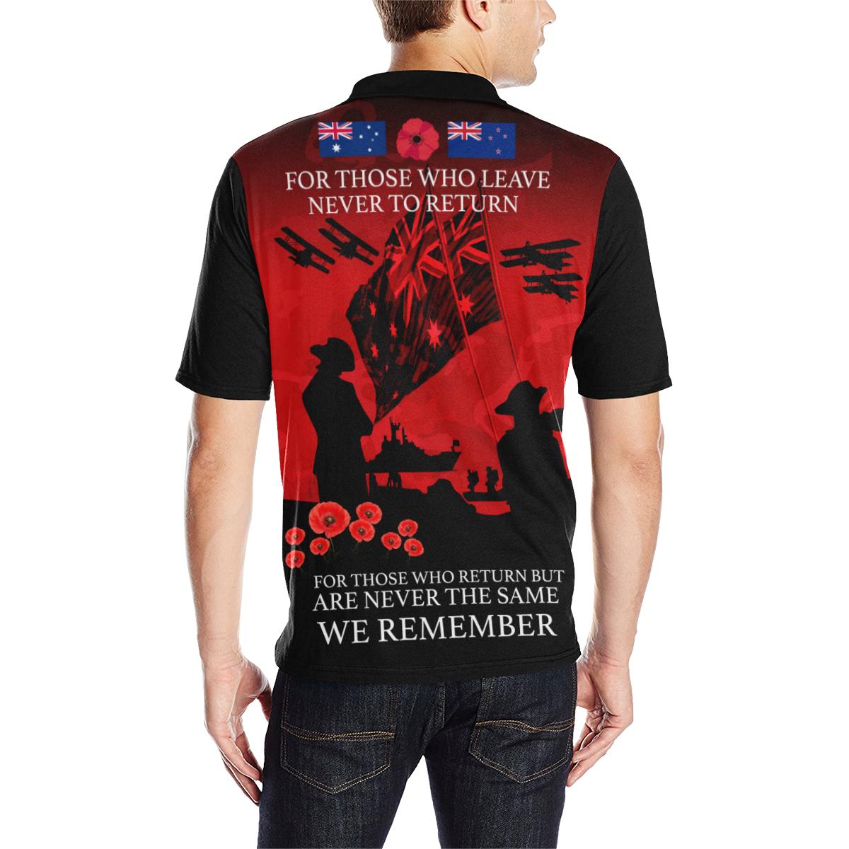 Anzac Polo - Anzac Lest We Forget Ver03 Polo Shirt