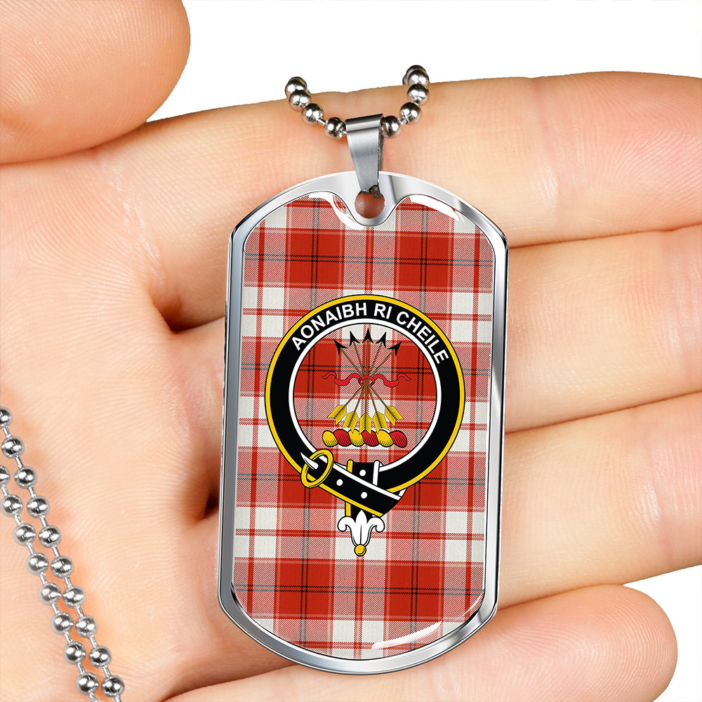 Cameron Hose #2 Ancient 2 Clan Badge Classic Tartan Dog Tag Necklace