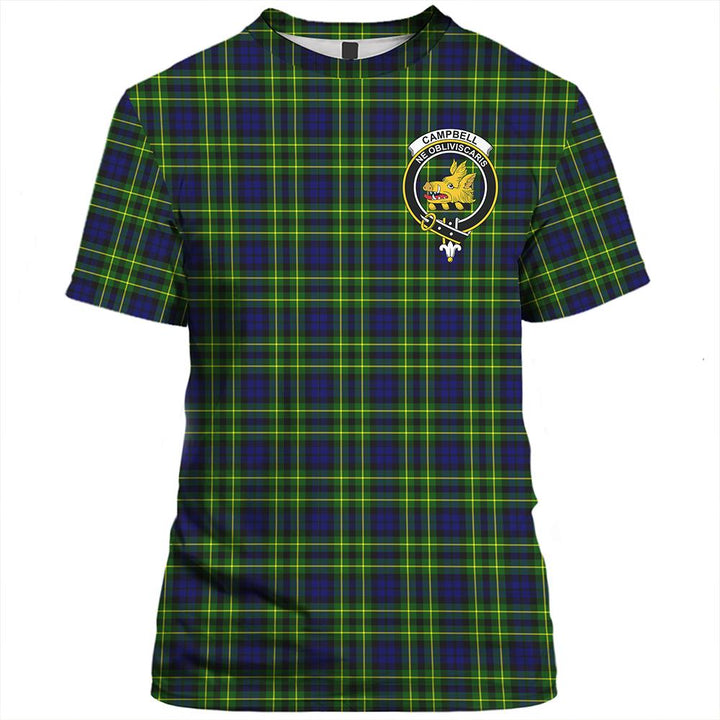 Campbell of Breadalbane Ancient Tartan Classic Crest T-Shirt